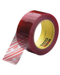 2" x 110 yds.  Clear3M 3779  Pre- Printed  Carton  Sealing  Tape