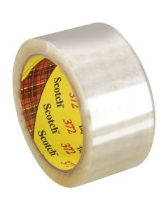 2" x 450 yds.  Clear3M 372  Carton  Sealing  Tape