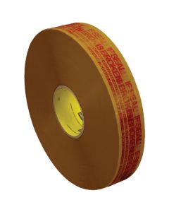 2" x 1000 yds.  Tan3M 3732  Pre- Printed  Carton  Sealing  Tape