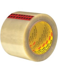 3" x 55 yds.  Clear3M 351  Carton  Sealing  Tape