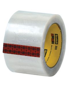 3" x 55 yds.  Clear (6  Pack)3M 355  Carton  Sealing  Tape