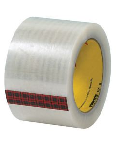 3" x 110 yds.  Clear3M 371  Carton  Sealing  Tape