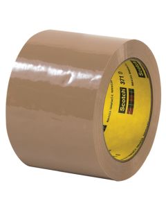 3" x 55 yds.  Tan3M 371  Carton  Sealing  Tape