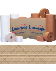 3" x 375'  Kraft Intertape™  Carton  Master  Reinforced  Tape