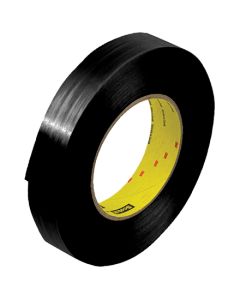 1" x 60 yds. (12  Pack)3M 890MSRB  Black  Strapping  Tape