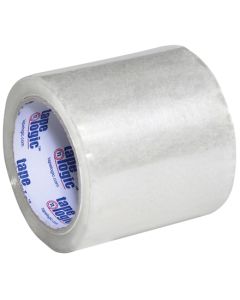 4" x 72 yds.  Clear Tape  Logic® 1.8  Mil  Acrylic  Tape