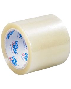 4" x 72 yds.  Clear Tape  Logic® 2  Mil  Acrylic  Tape