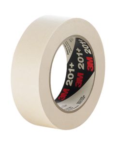 1/2" x 60 yds. (12  Pack)3M 201+  Masking  Tape