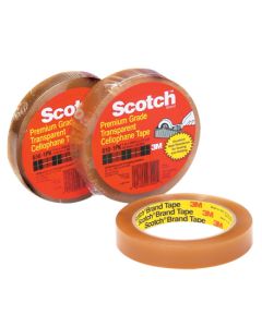 1" x 72 yds. (6  Pack) Scotch® 610  Cellophane  Tape