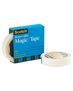 1" x 72 yds. Scotch® 811  Magic™  Tape ( Removable)