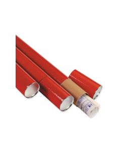 3" x 36" Red Telescoping Mailing Tubes