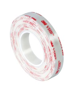 1" x 5 yds.  White3M 4920 VHB™  Tape