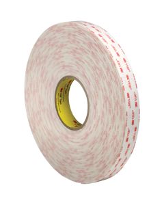 1" x 5 yds.  White3M 4952 VHB™  Tape