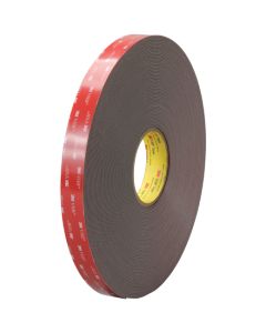 1" x 5 yds.  Black3M 4919F VHB™  Tape