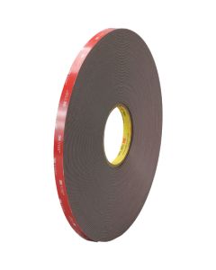 1/2" x 5 yds.  Black3M 4947F VHB™  Tape