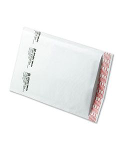 10 1/2" x 16" (5) White Self-Seal Padded Mailers (25 Pack)