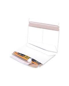 12 1/4" x 9 3/4" White Side Loading Flat Mailers
