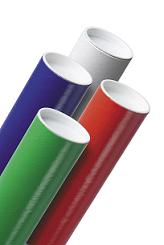 Colored Mailing Tubes